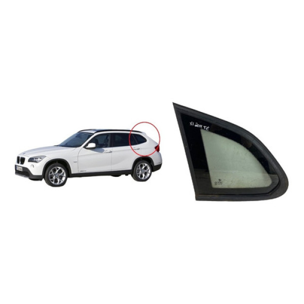 Vidro Fixo Carroceria Traseira Esquerda Bmw X1 2011