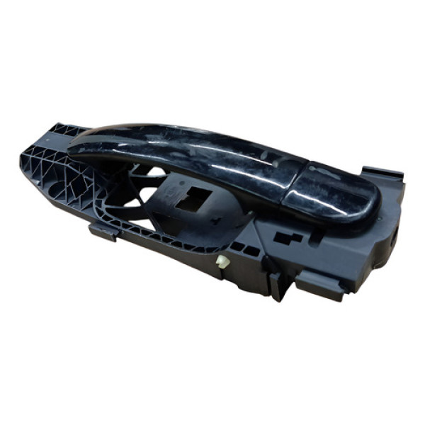 Maçaneta Externa Porta Jetta 2012 2013 Traseira Esquerda Preto Traseira