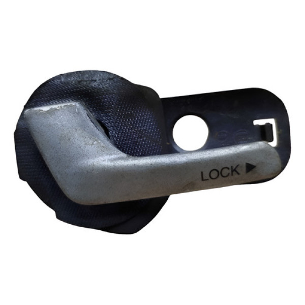 Maçaneta Interna Fiat Palio 2010 2011 2012 Lado Esquerdo Preta/prata Dianteira/traseira