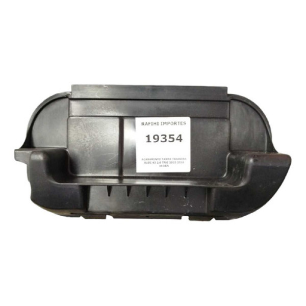 Acabamento Tampa Traseira Audi A3 Sedan Tfsi 2015 2016 Preta