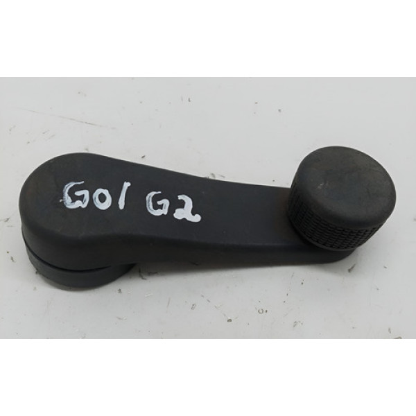 Manivela Maçaneta Do Vidro Gol G2 1996 Cinza-escuro