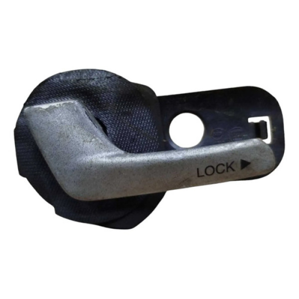 Maçaneta Interna Fiat Palio 2010 2011 2012 Lado Esquerdo Cinza Dianteira/traseira