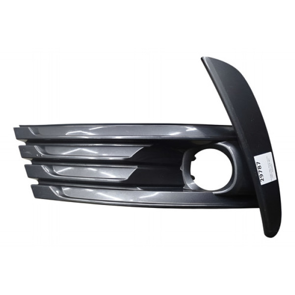 Moldura Farol Milha Toyota Corolla 2017 2018 Lado Esquerdo Cinza