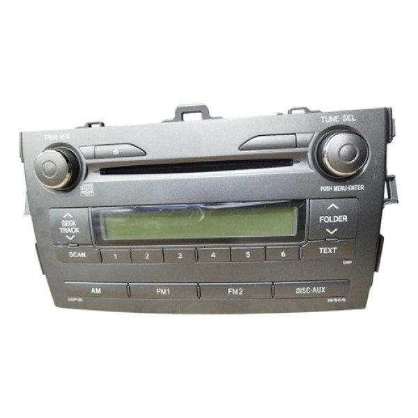 Radio Som Cd Player Corolla 2012 2013 2014 2015 2016 Detalhe