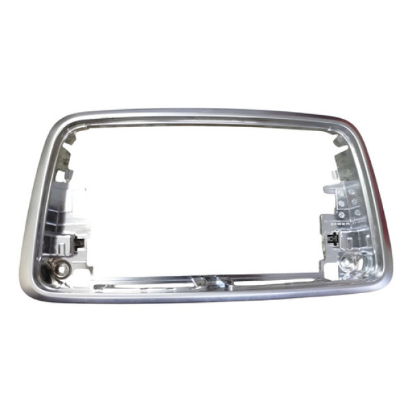 Moldura Acabamento Multimidia Mercedes A200 2014 2015 Prateado