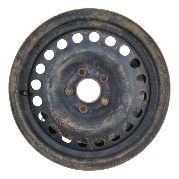 Roda Ferro Aro 15 Chevrolet Omega Zafira Vectra 5x100  Preto