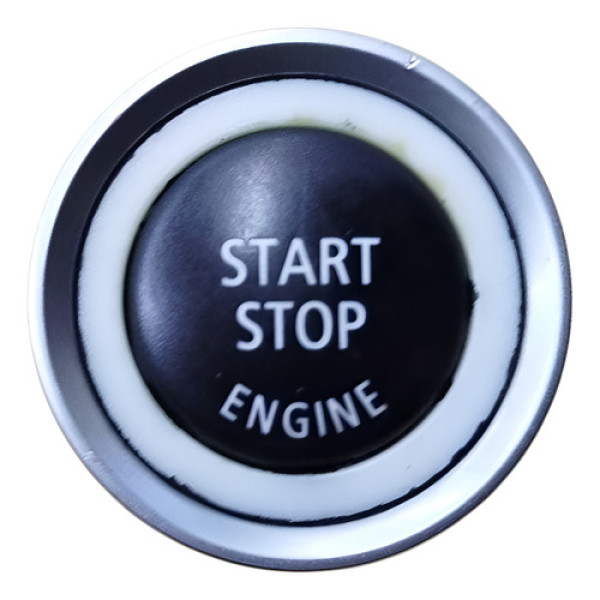 Botão Start Stop Bmw X1 320 2010 2011 2012 2013 2014 Detalhe Preta
