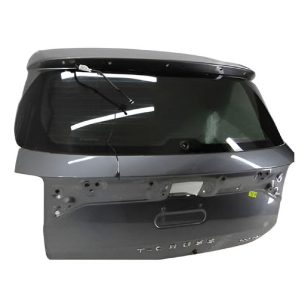 Tampa Traseira Vidro Chicote Tcross 2019 2020 2021 2022 2023 Cinza