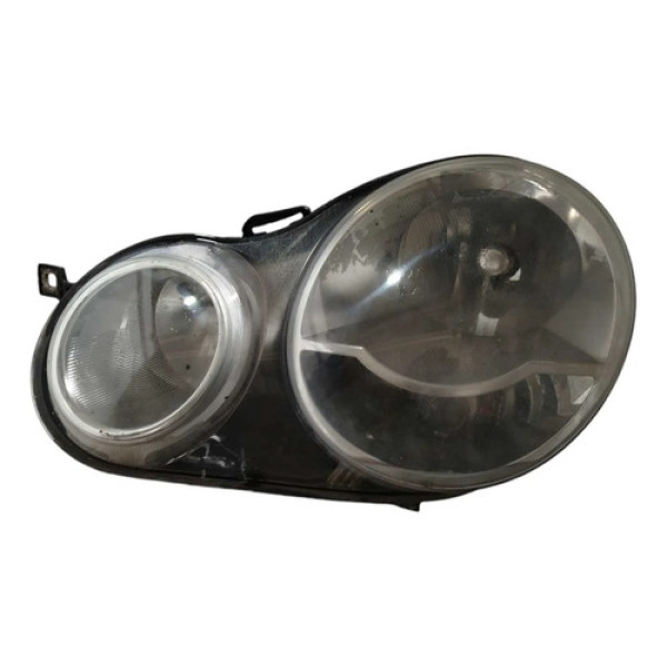 Farol Esquerdo Volkswagen Polo 2002 2003 2004 Com Detalhe Esquerdo/motorista
