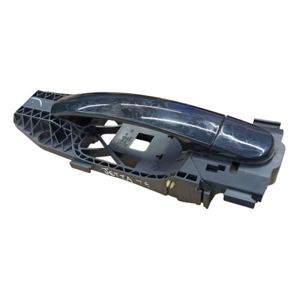 Maçaneta Externa Porta Jetta 2015 2016 Traseira Esquerda Preto Traseira