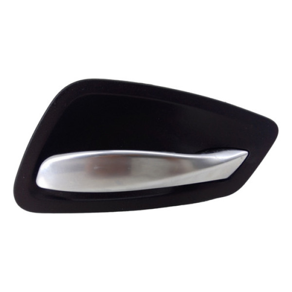 Maçaneta Interna Bmw 318i 320 Dianteira Direita 2010 11 2012 Preto Dianteira