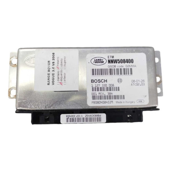 Modulo Controle Diferencial Range Rover Vogue 3.6 V8 2008 