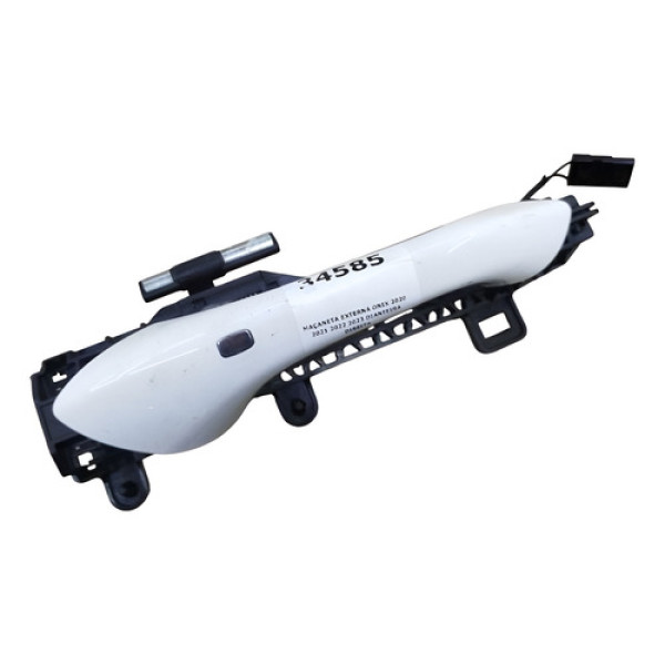 Maçaneta Externa Onix 2020 2021 2022 2023 Dianteira Direita Branca Dianteira