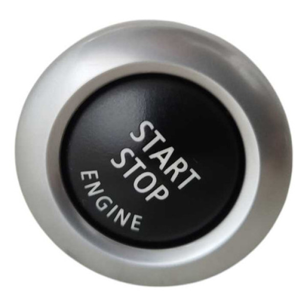 Comando Botão Start Engine Stop Bmw X1 2010 2011 2012 Preto Polido