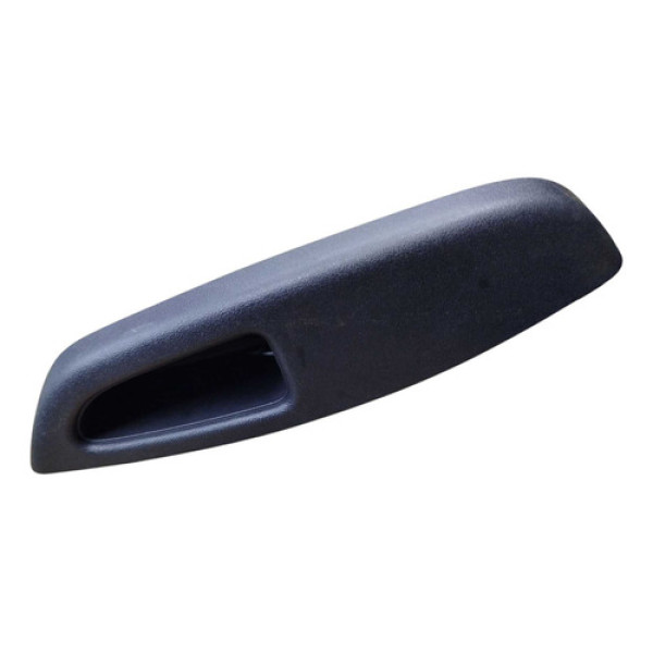 Puxador Interno Nissan March Porta Traseira Esquerda 2014 Preto Traseira