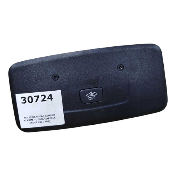 Moldura Botão Sensor Alarme Toyota Corolla Cross 2021 2022