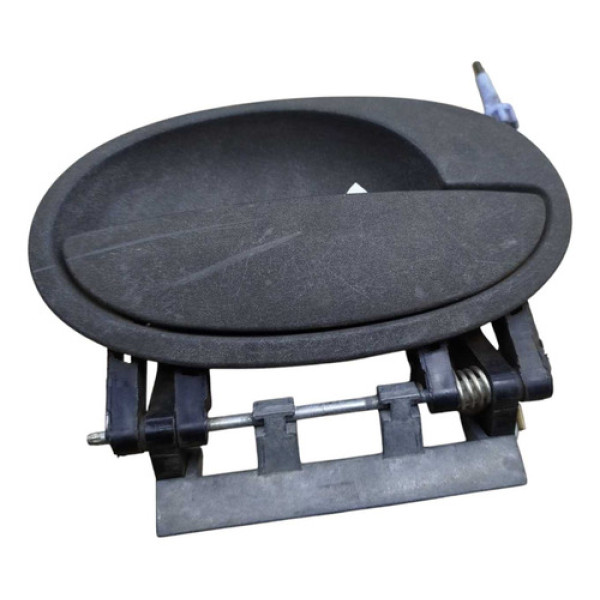 Maçaneta Externa Gm Montana Corsa Meriva 2002 2004 2008 2010 Preto Traseira