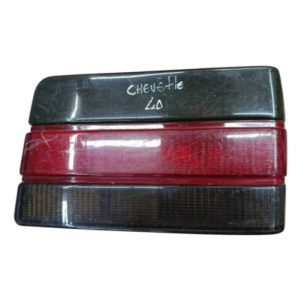 Lanterna Chevette 1987 1993 Traseira Direita Detalhe Direito/passageiro Tricolor