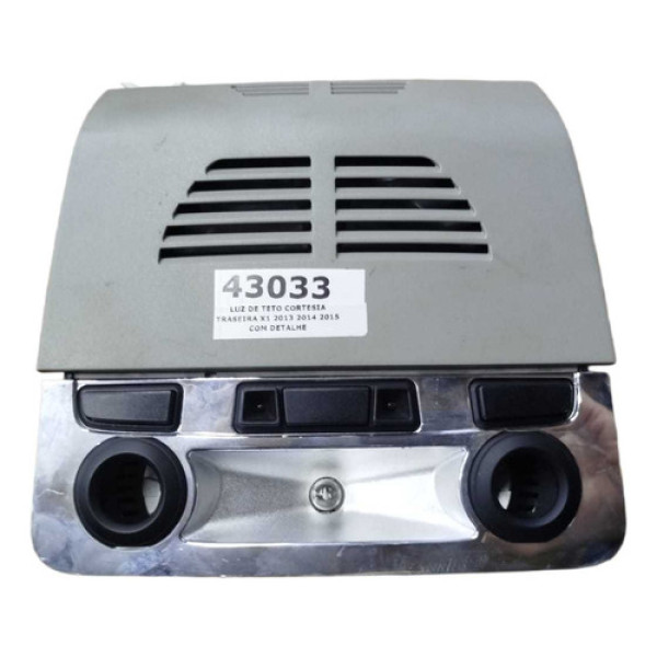 Luz De Teto Cortesia Traseira X1 2013 2014 2015 Com Detalhe