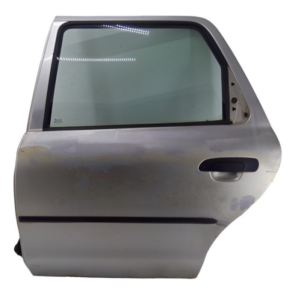 Porta Traseira Esquerda Ford Mondeo 1998 1999 2000 Detalhe Traseira Esquerda Prata