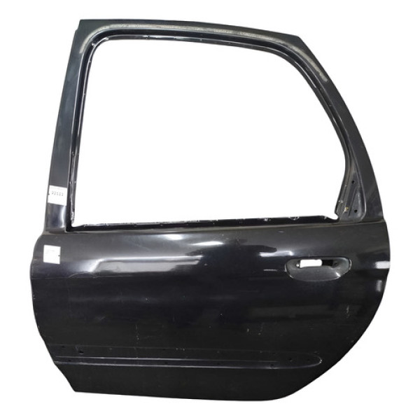 Porta Citroen Xsara Picasso Traseira Esquerda 2004 2005 2006 Preta Traseira Esquerda