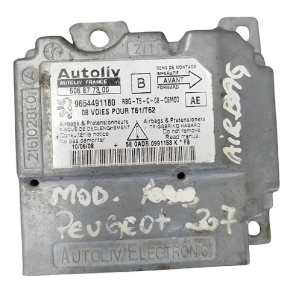 Modulo Central Peugeot 307 1.6 2007 2008 2009 9654491180