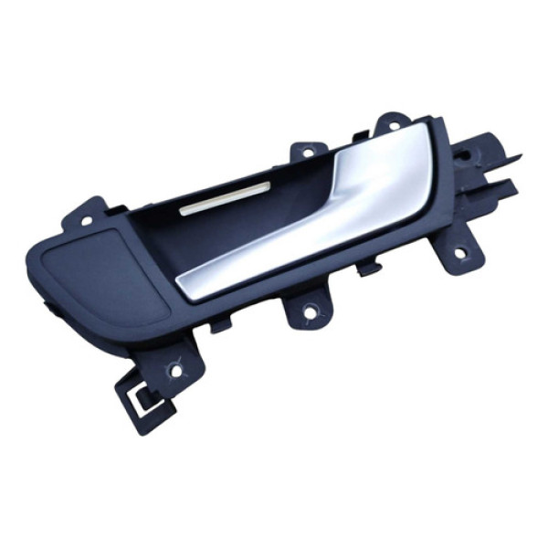 Maçaneta Interna Audi A4 2010 2011 2012 Traseira Direita Prateado Traseira