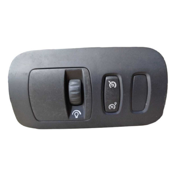 Moldura Botao Regulagem Farol Limitador Velocidade Megane