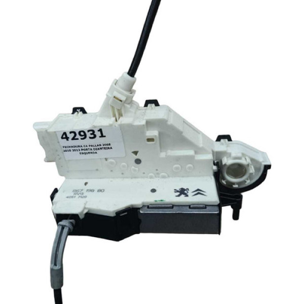 Fechadura C4 Pallas 2008 2010 2012 Porta Dianteira Esquerda