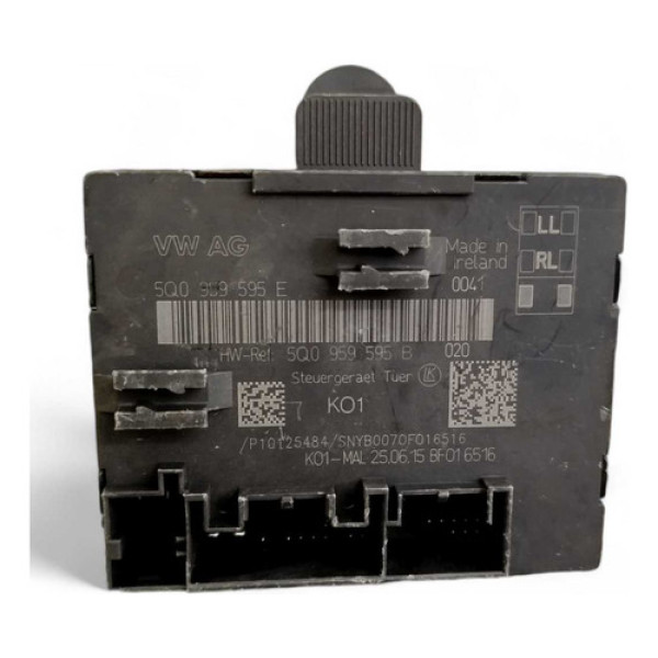 Modulo Conforto Porta Audi A3 Traseira Direita 2015 2016