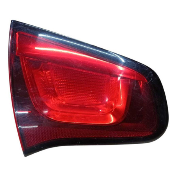 Lanterna Citroen C3 2013 Tampa Traseira Esquerda Detalhe Esquerdo/motorista Vermelho