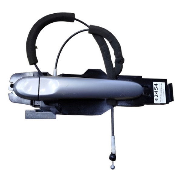 Maçaneta Externa March 2015 2016 Porta Traseira Esquerda Cinza Traseira