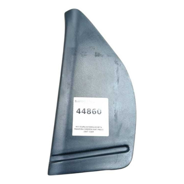 Moldura Interna Porta Traseira Direita Fiat Palio 2007 2009 Preto