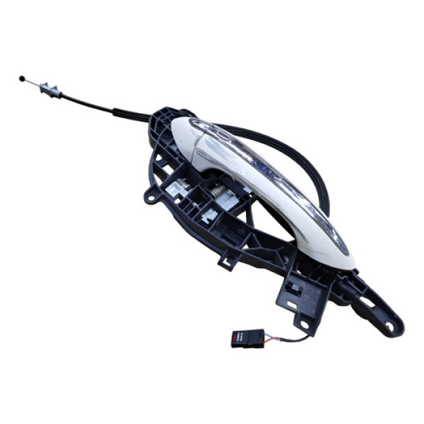 Maçaneta Externa Cruze 2018 Traseira Direita Detalhe Branca Traseira