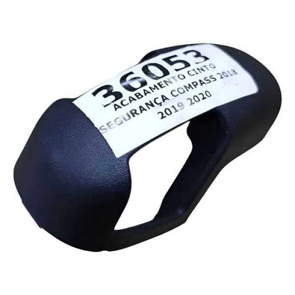 Acabamento Cinto Segurança Compass 2018 2019 2020  - Preta