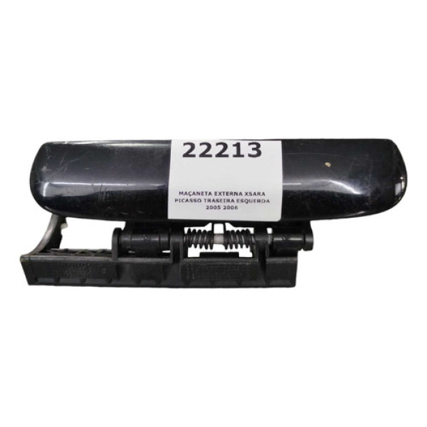 Maçaneta Externa Xsara Picasso Traseira Esquerda 2005 2006 Preta Traseira
