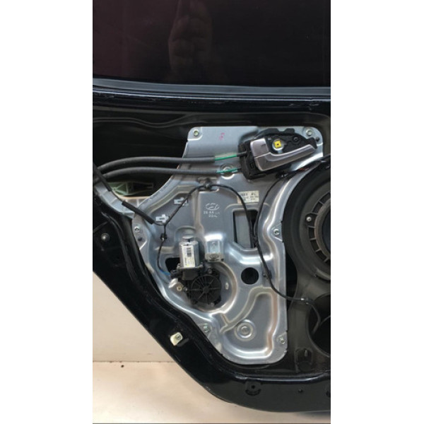 Maquina De Vidro Motor Porta Tras. Esq. Hyundai Ix35 2015