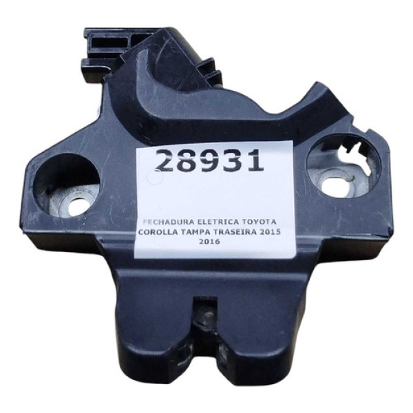 Fechadura Eletrica Toyota Corolla Tampa Traseira 2015 2016