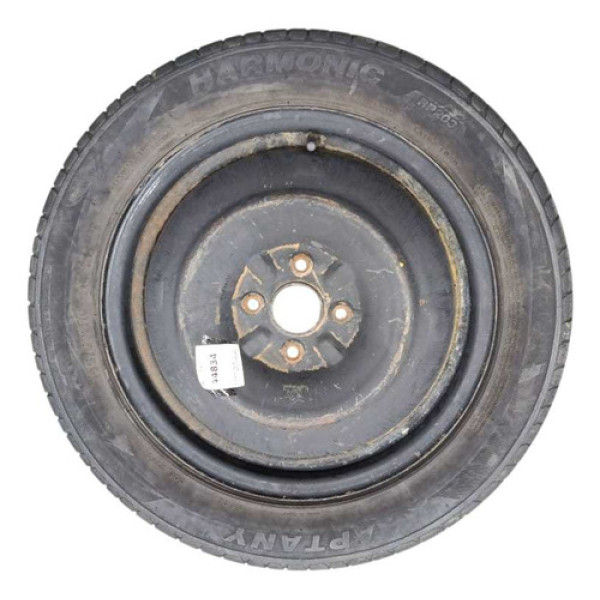 Roda Estepe Jac J3 2011 2012 2013 4x100 Sem Pneu Preto