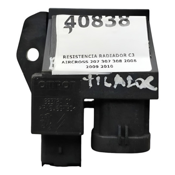Resistencia Radiador C3 Aircross 207 307 308 2008 2009 2010 Preto