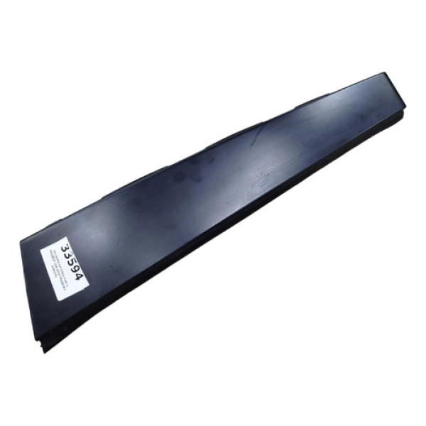 Moldura Externa Porta Peugeot 208 2016 Traseira Direita Preto