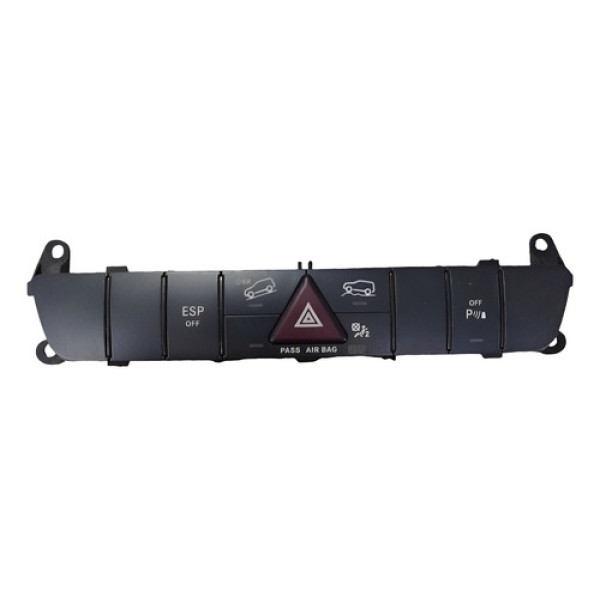 Botao Comando Pisca Alerta Mercedes Ml320 2008 Preto