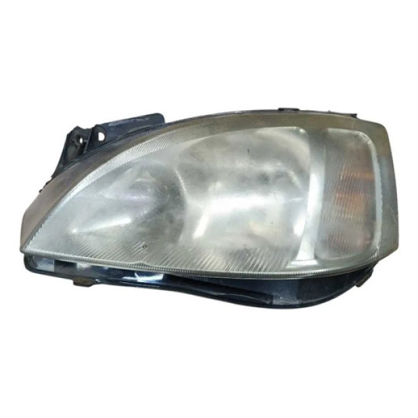 Farol Esquerdo Corsa Montana 2003 2005 2007 2009 Detalhe Esquerdo/motorista