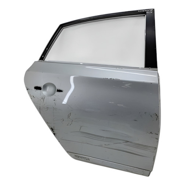 Porta Traseira Direita Nissan Sentra 2014 2015 2016 Traseira Direita Prata