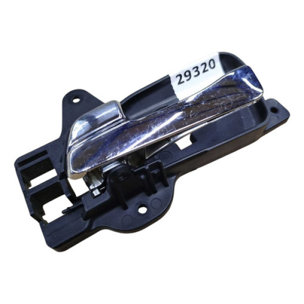 Maçaneta Interna Hyundai I30 Traseira Esquerda 2009 2012  Prateado Traseira