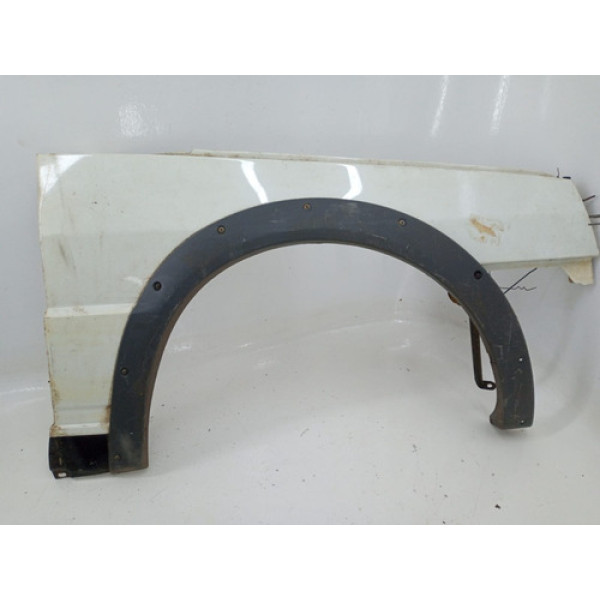 Paralama Direito Fiat Uno Com Moldura Branco