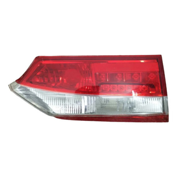 Lanterna Tampa Traseira Esquerda Corolla 2018 Com Detalhe Esquerdo/motorista Vermelho