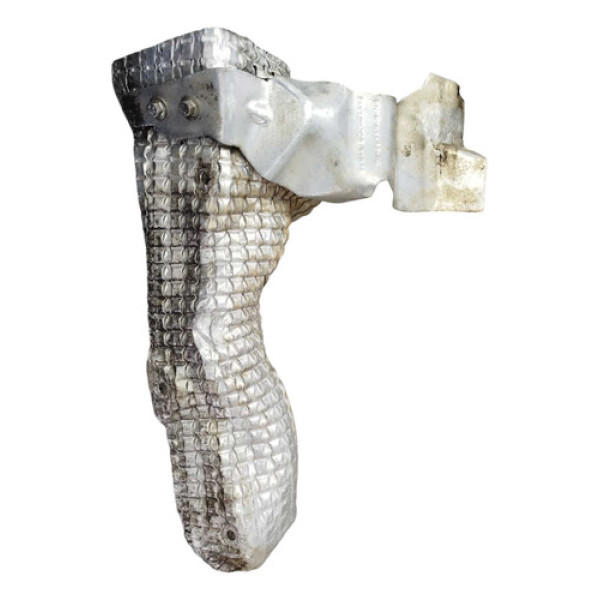 Defletor Escapamento Range Rover Vogue 3.6 V8 2008 Esquerdo Prata