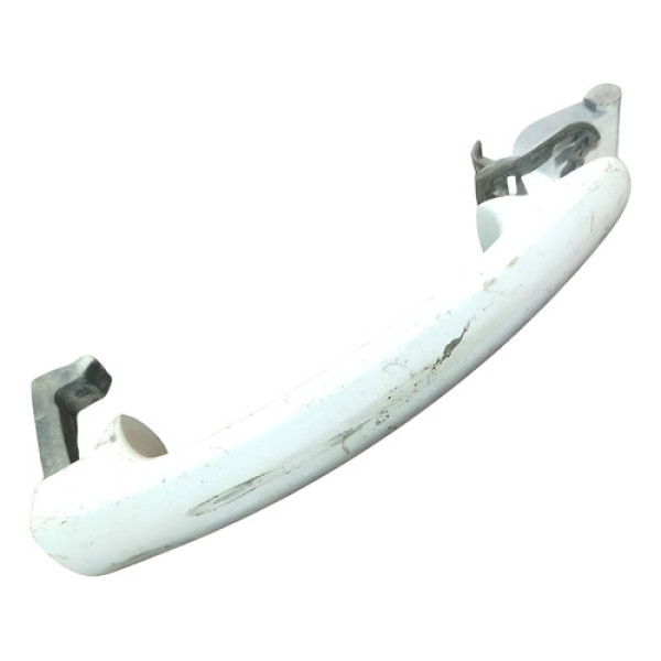 Maçaneta Porta Dianteira Direita Volkswagen Gol G3 2005 2006 Branco Dianteira