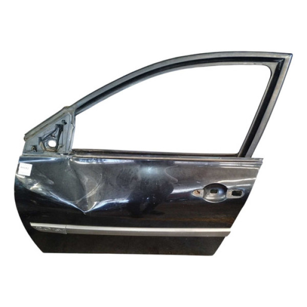 Porta Megane Grand Tour 2008 2010 Dianteira Esquerda Detalhe Dianteira Esquerda Preta